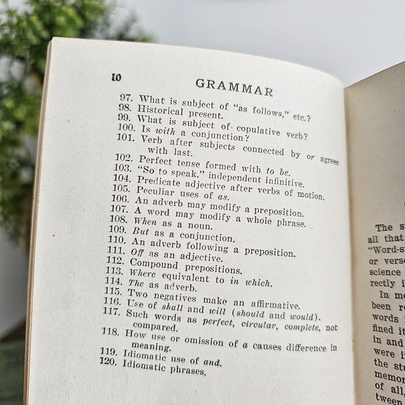 1903 Antique The Art of Writing & Speaking The English Language By Sherwin Cody - Picture 10 of 16